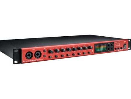 Focusrite Clarett+ OctoPre Eight-Channel Preamp with 24-Bit   192 kHz Conversion and ADAT I O For Sale