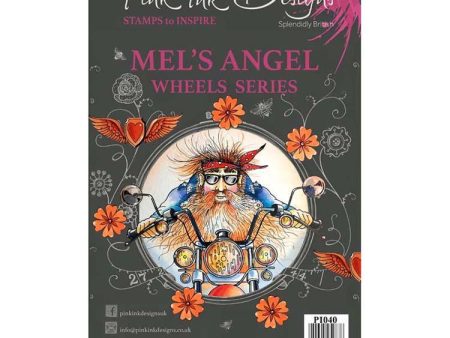 Pink Ink Designs Clear Stamp Mel s Angel Sale