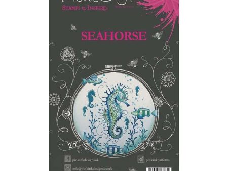 Pink Ink Designs A6 Clear Stamp Set Seahorse Discount