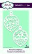 Creative Expressions Die Paper Cuts Collection - Seasons Greetings Bauble Duo Cheap